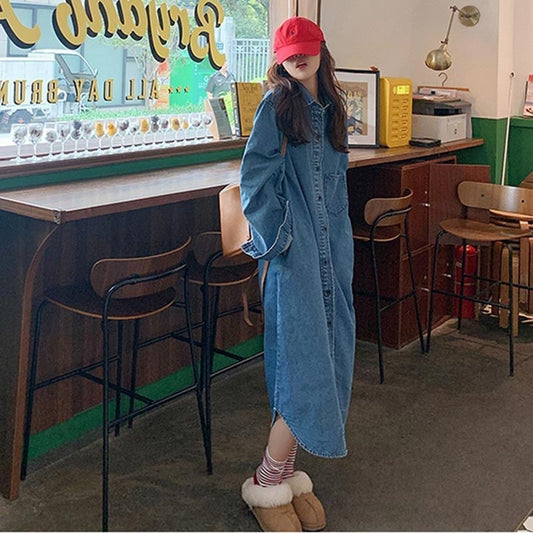 Korean Style Autumn Clothing Cold Style Women's Clothing Dress