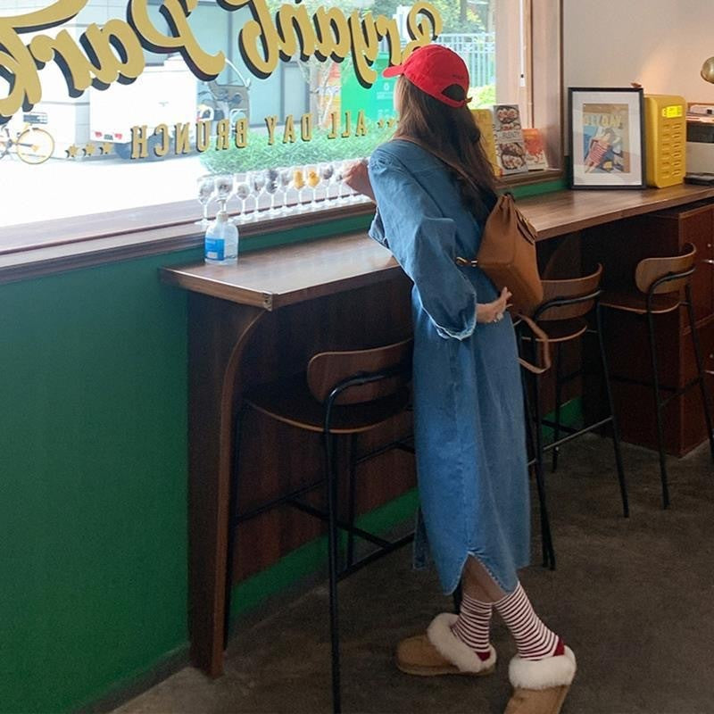 Korean Style Autumn Clothing Cold Style Women's Clothing Dress